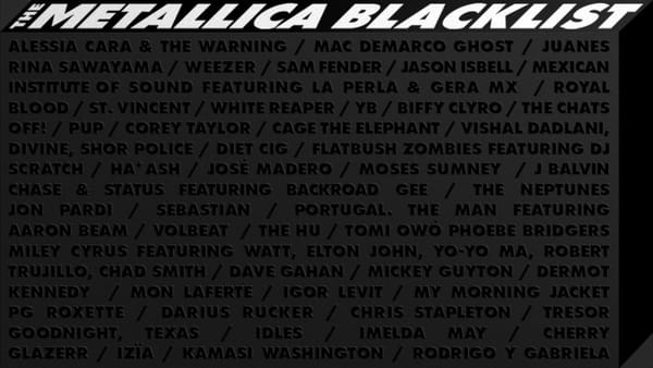 Metallica y su nuevo albúm: Blacklist.
