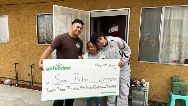 dannylux y jesus morales cambiaron la vida de Pilar